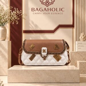 Sophisticated Ruched Handbag with Circular Top Handle